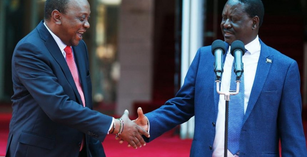 Uhuru, Raila Invited to the US to Speak About their Handshake