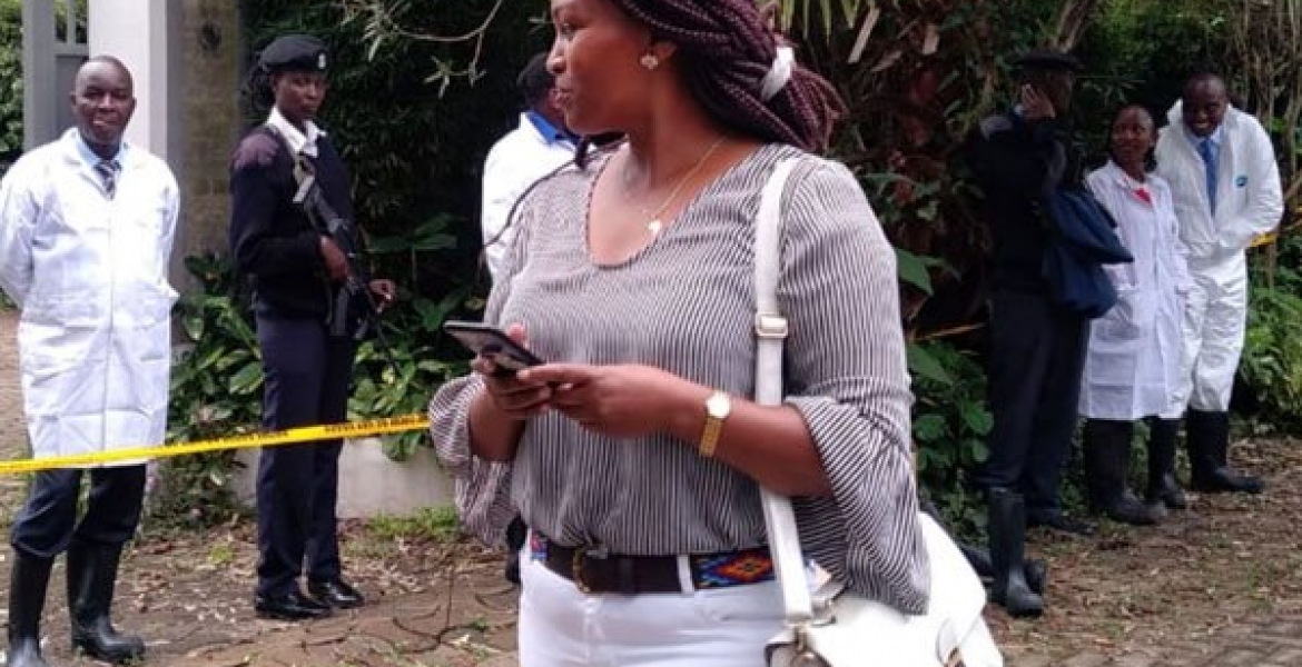 Murder Suspect Sarah Cohen Escorted to Kitisuru Home to Pick Personal Effects