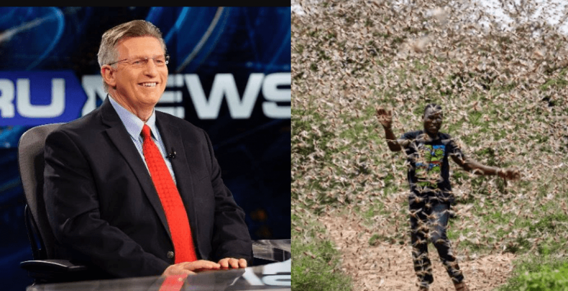 God is Punishing Kenyans with Locusts for Runaway Corruption, US Pastor Says
