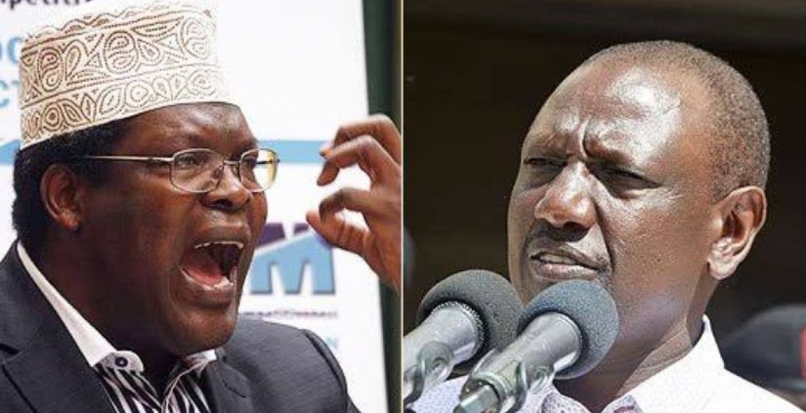 Miguna to DP Ruto: Address Uhuru Directly for Disobeying Court Orders