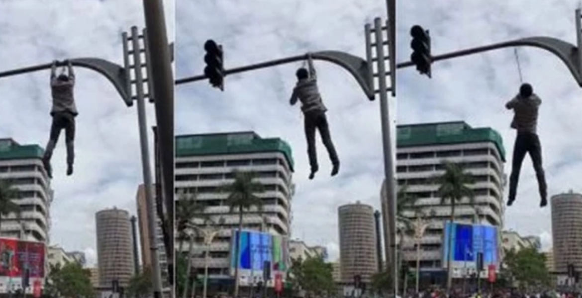 Shock as Man Claiming to be Jesus Tries Hanging Himself in Nairobi CBD