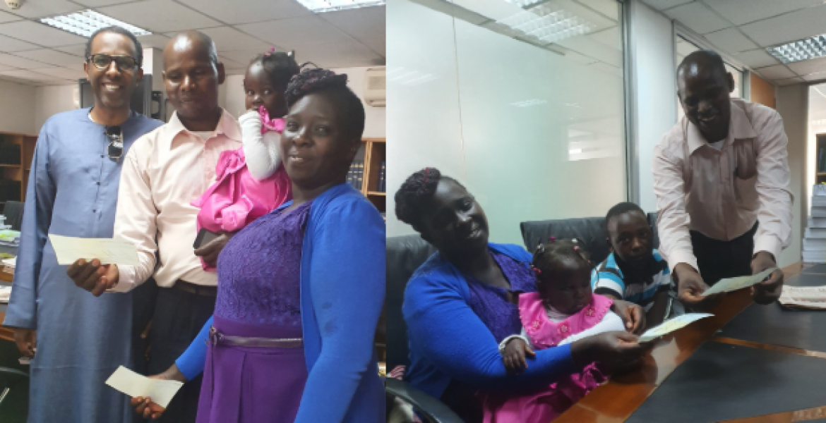 Lawyer Ahmednasir Fulfils Promise, Gives Kenyan Security Guard Who Walks 15kms to Work Sh1 Million