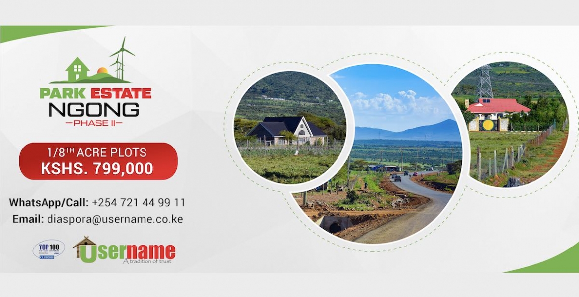 Prime and Affordable Plots for Sale in Ngong: Park Estate - Ngong Phase II