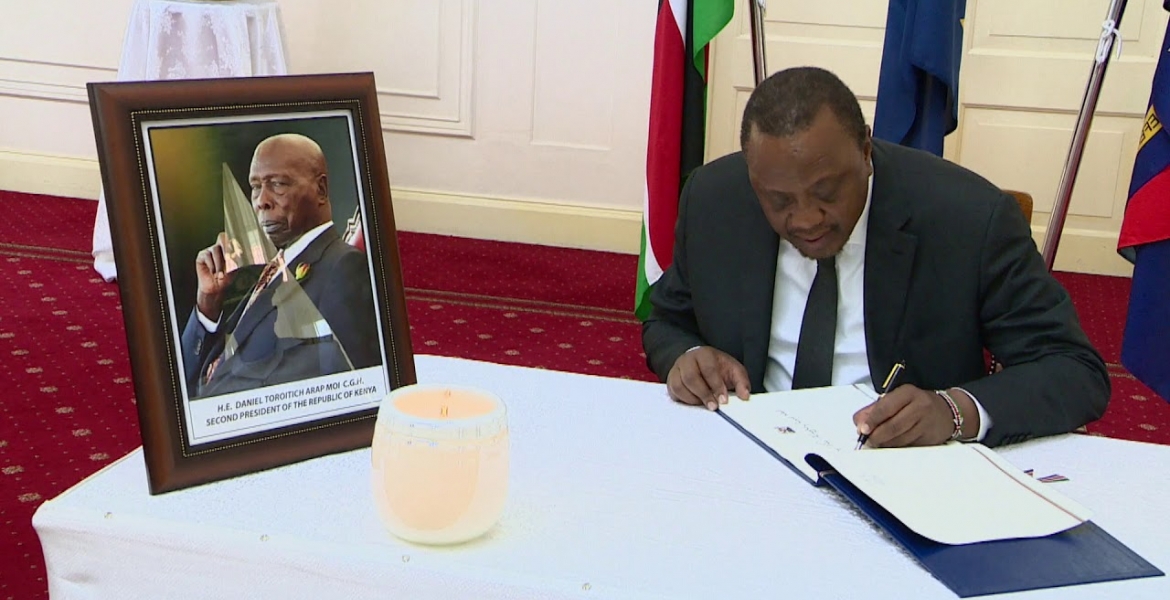 Uhuru’s Glowing Tribute to Moi, His Political Mentor