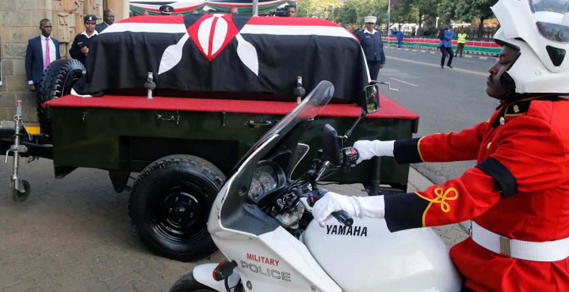 213,000 Kenyans Viewed Moi's Body, Speaker Justin Muturi Says