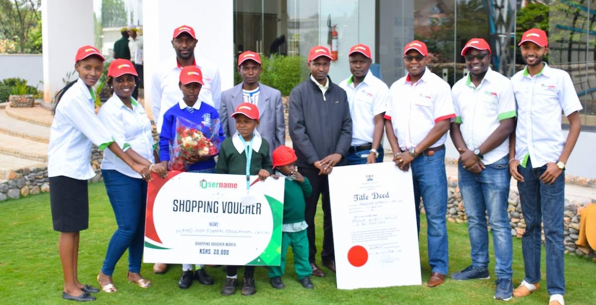 Username Investments Gifts a Needy Kenyan with a Place to Call Home During this Valentines Month