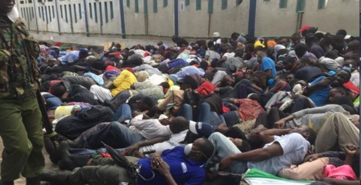 Dusk-to-Dawn Curfew: Uproar as Police are Filmed Brutalizing Kenyans [VIDEO]