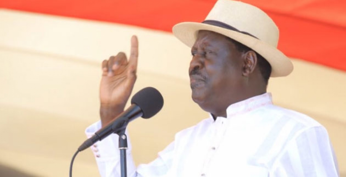 Raila Denies Meeting Kilifi Deputy Governor Gideon Saburi Before Covid-19 Diagnosis
