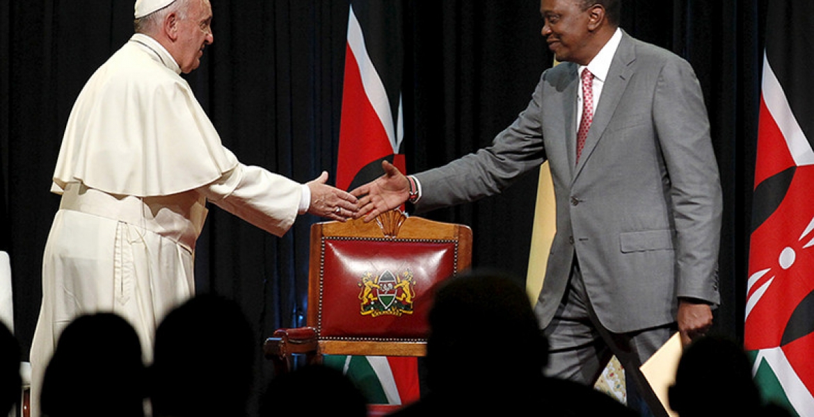 Uhuru Cancels Meeting with Pope Francis over Coronavirus