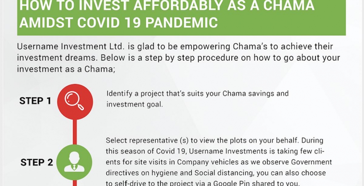 How to Invest Affordably As a Chama Amidst Covid 19 Pandemic