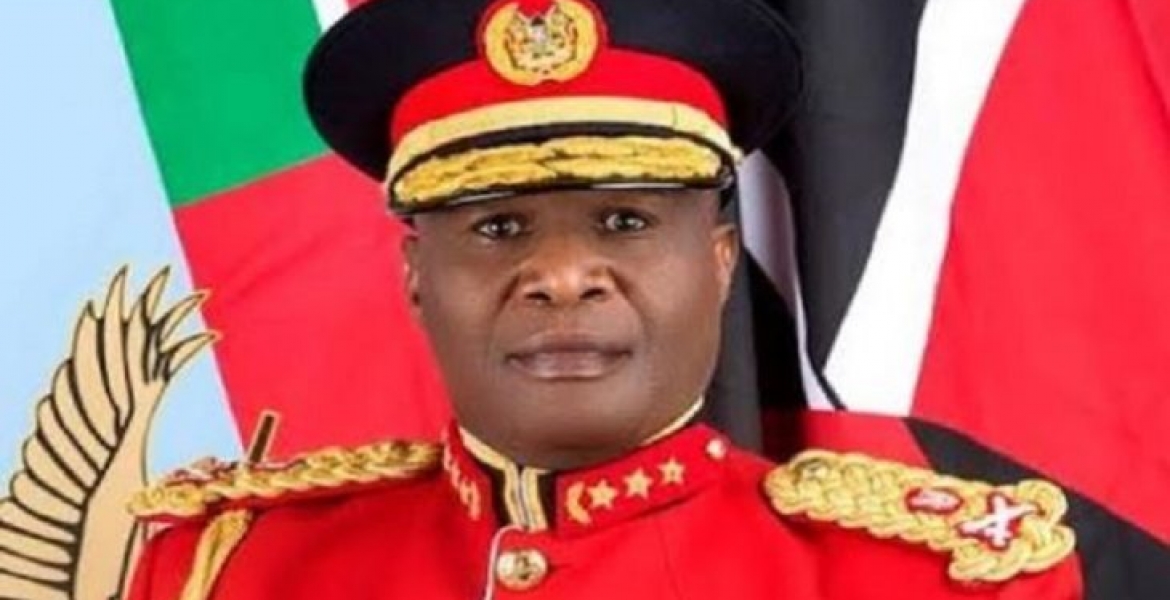 Uhuru Names General Robert Kibochi as the New Chief of Defense Forces