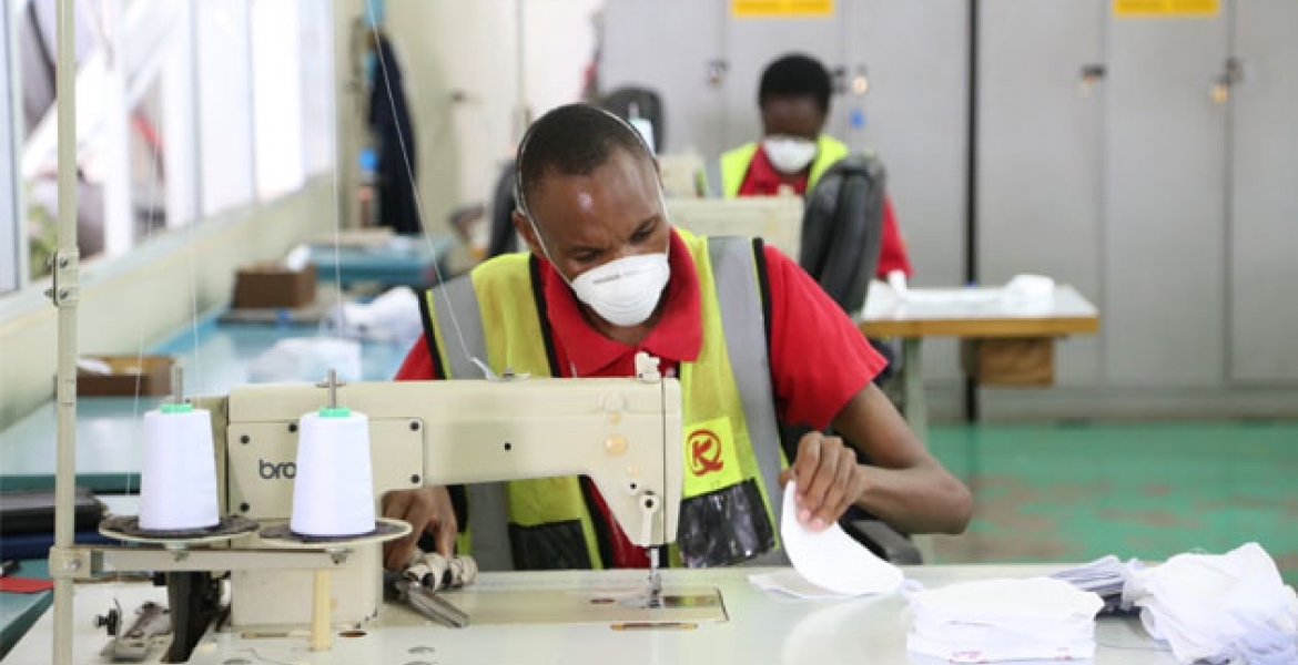 Kenya Airways Rolls Out Mass Production of Protective Face Masks