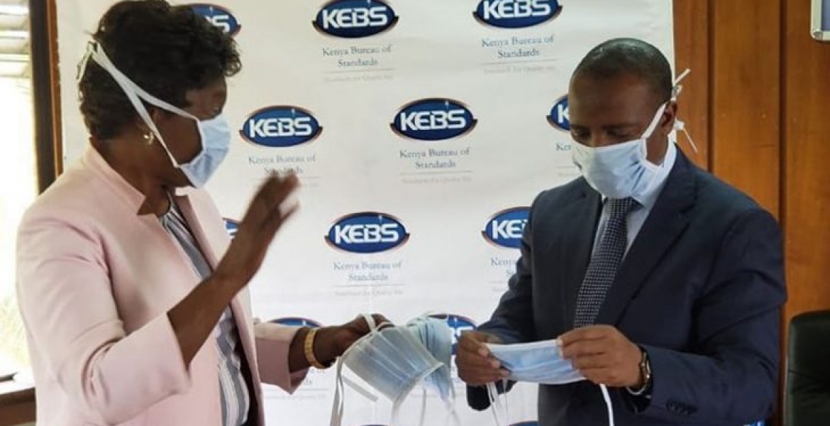 Kenyan Companies Rivatex, Kicotex to Produce over 5,000 Face Masks Daily