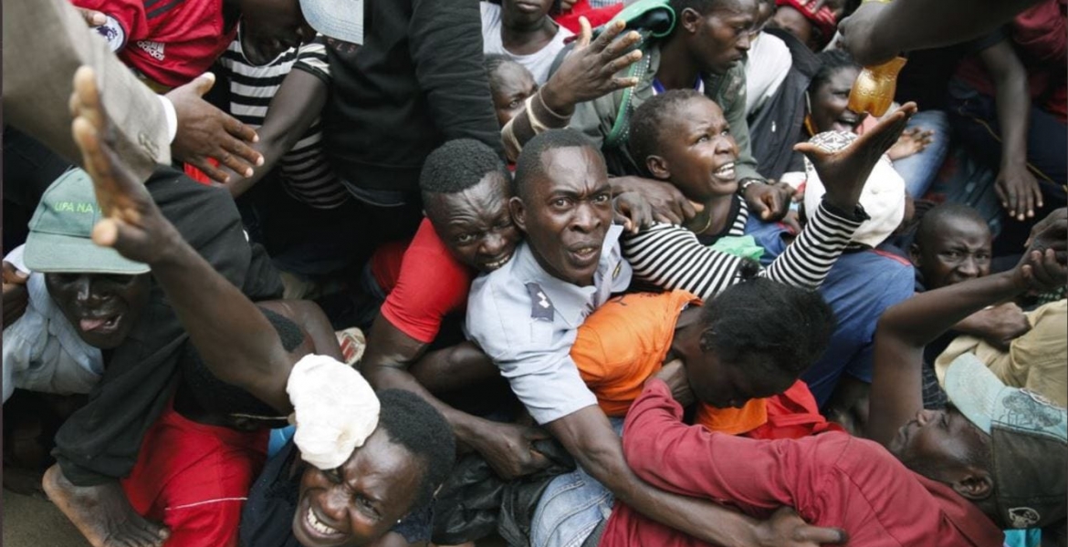 Scramble for Food Donations in Kibra Leaves Two Dead, Scores Injured