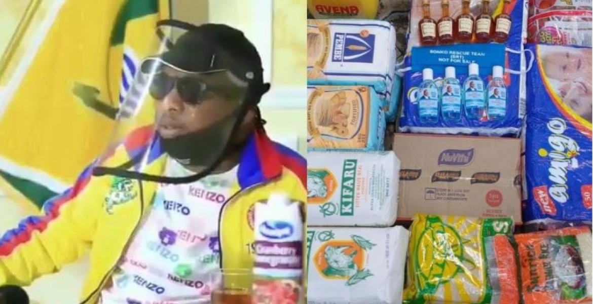 'It Kills Covid-19,' Nairobi Governor Sonko Says After Donating Expensive Alcohol to Kenyans