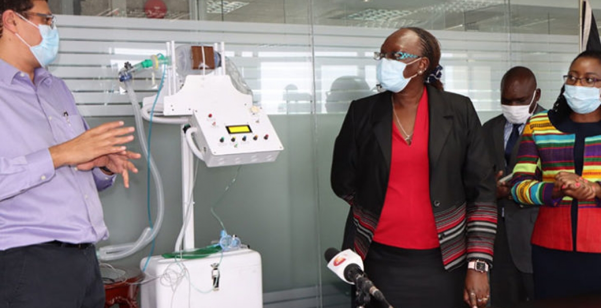 Kenyan-Made Ventilators Receive Government Approval, Paving Way for Mass Production