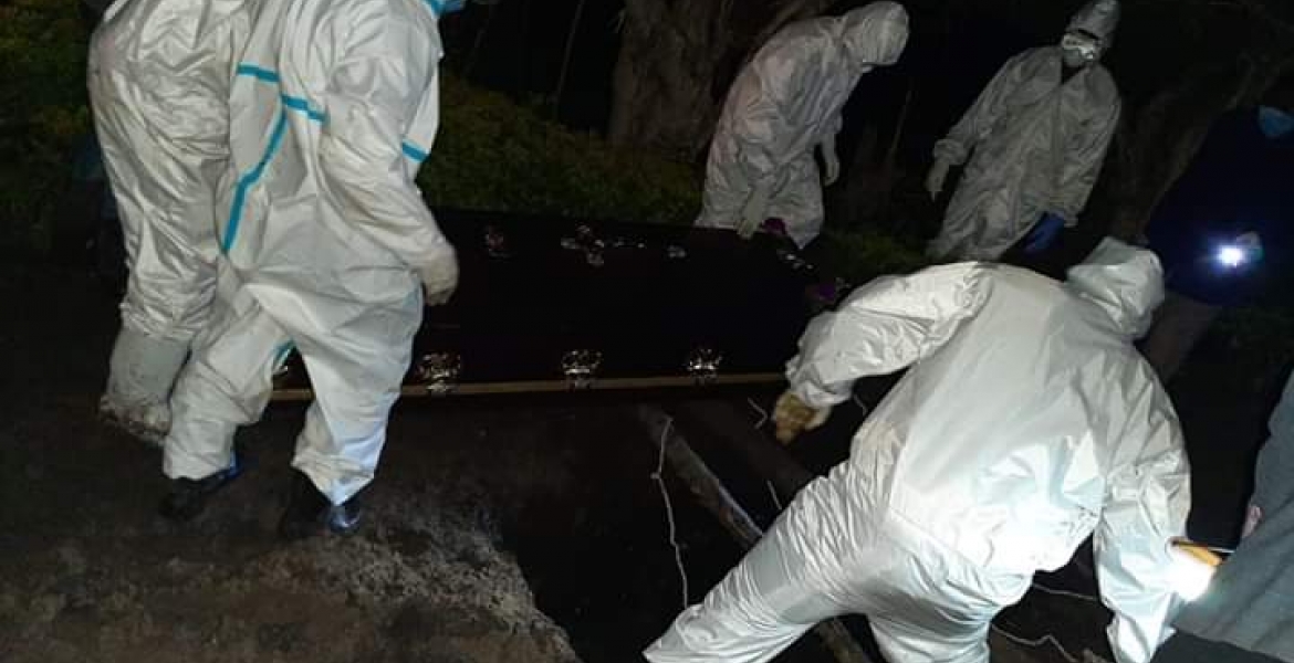 Kenyan Man Whose Body Tested Positive for Covid-19 Hurriedly Buried at Night Under Heavy Security