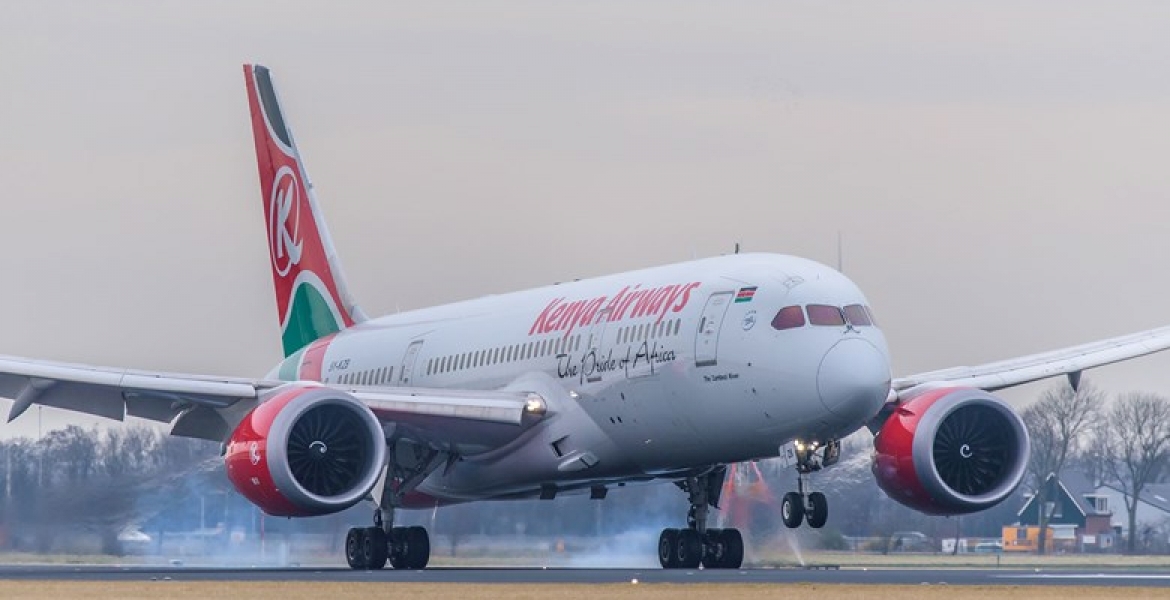 KQ Flight Evacuates 165 Kenyans from China