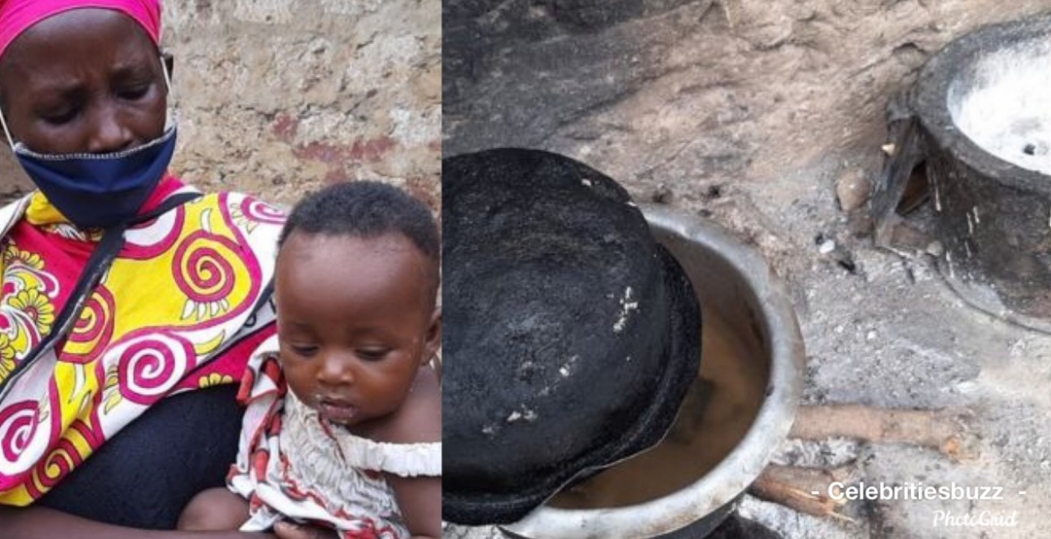 Kenyan Woman Who Boiled Stones for Her Starving Kids Gets 24-Hour Police Security After Huge Support from Well-Wishers