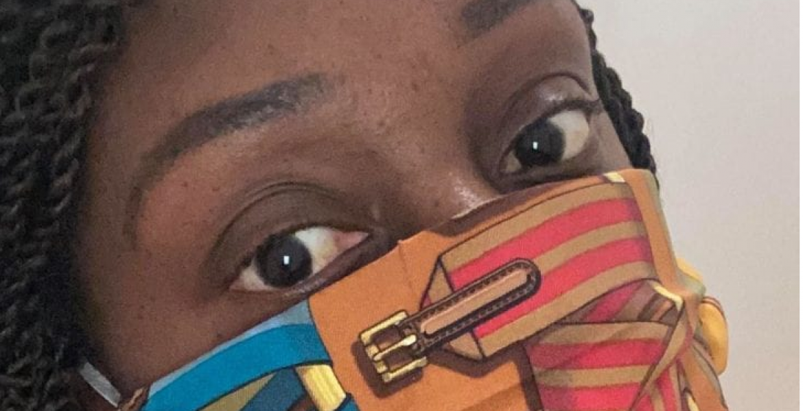 Kenyan Woman in Germany Makes a Killing from Sewing, Selling Unique Covid-19 Facemasks