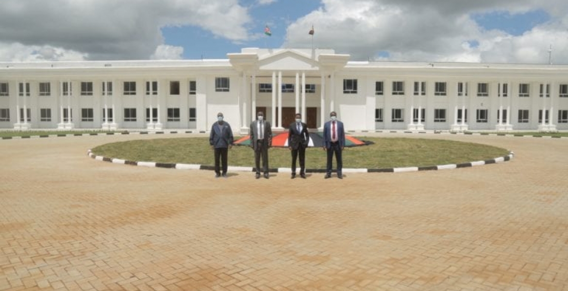 Machakos Governor Alfred Mutua Unveils Sh350 Million 'White House' [PHOTOS]