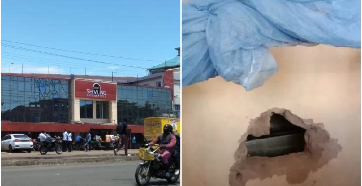 Daring Kenyan Robber Books Hotel Room Next to Supermarket; Drills Through the Wall and Steals Cash, Electronics