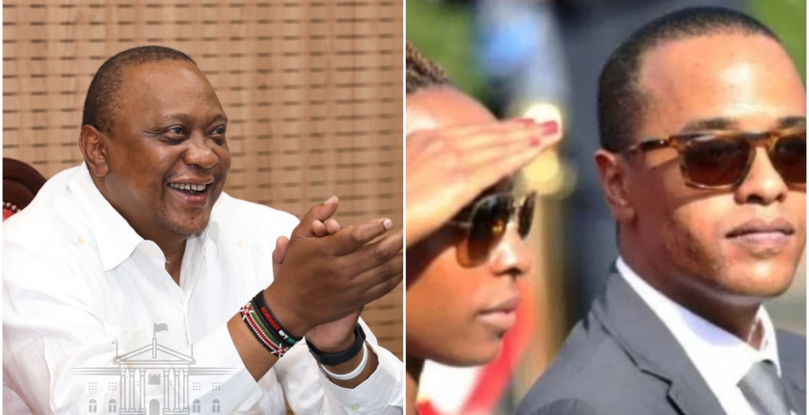 Uhuru’s Son, Jomo Welcomes Baby Boy, Names Him After the President