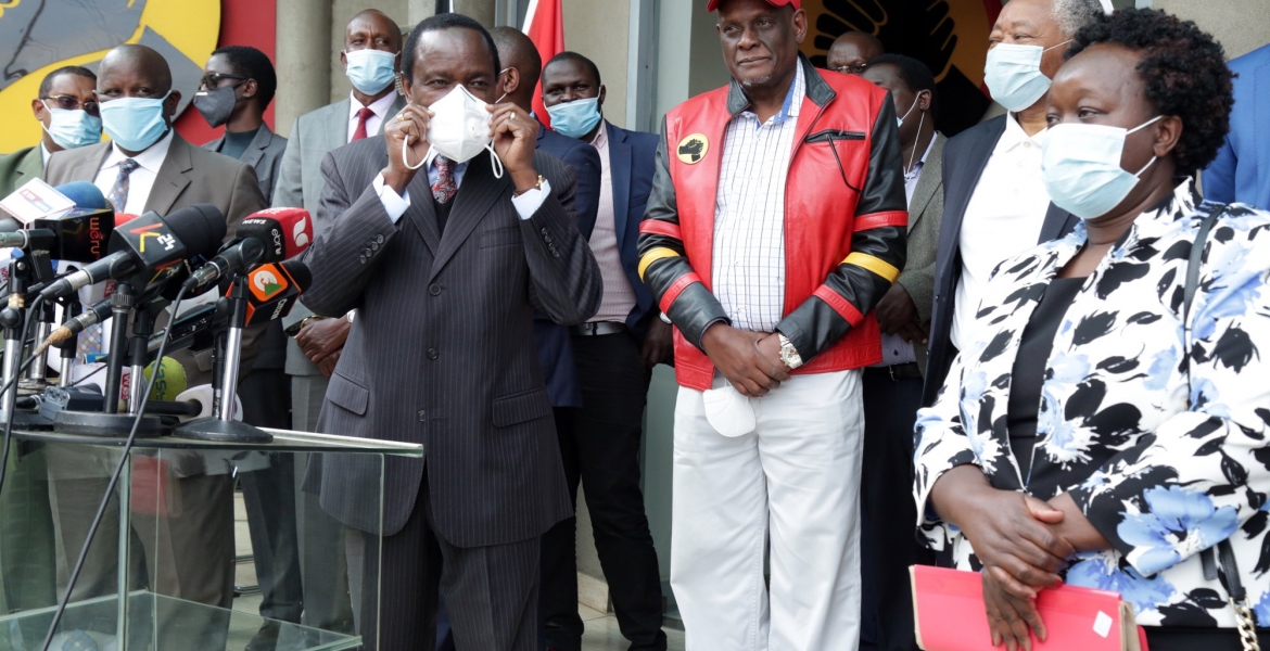 Kalonzo’s Wiper Party, Isaac Rutto's CCM Sign Cooperation Deal with Jubile