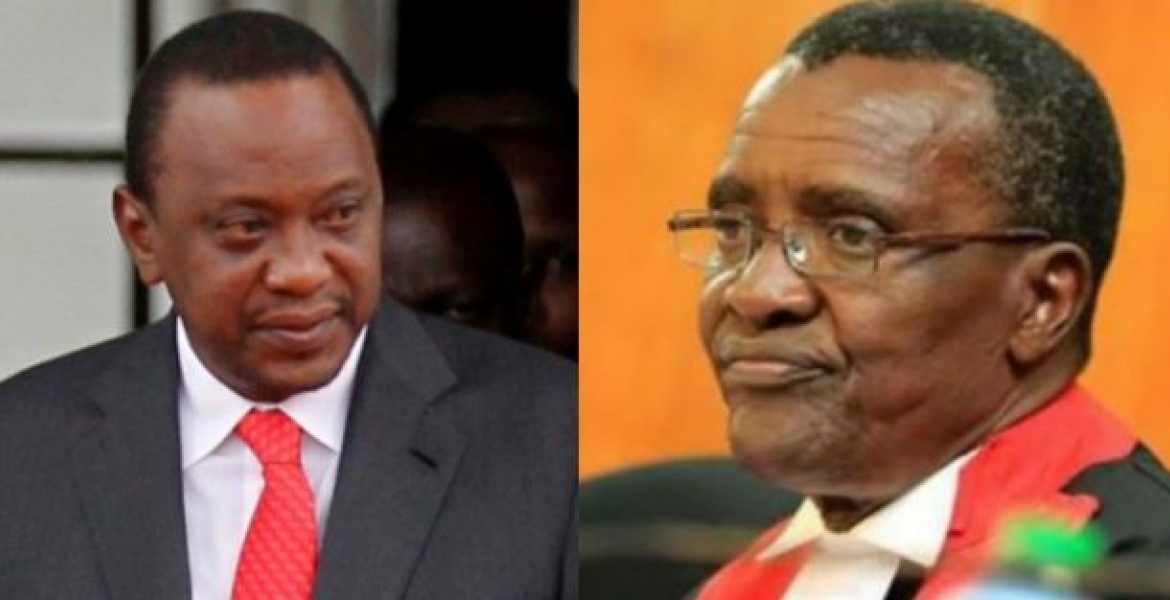 Chief Justice David Maraga Protests Uhuru’s New Executive Order