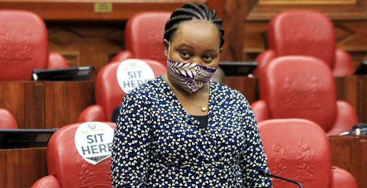 Ann Waiguru Pictured Playing Solitaire on Phone During Impeachment Hearing [PHOTOS]