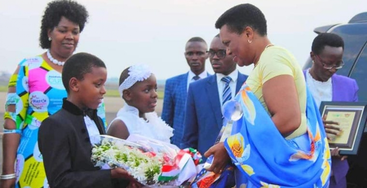 Burundi First Lady Denise Nkurunziza Leaves Kenyan Hospital After Husband's Death