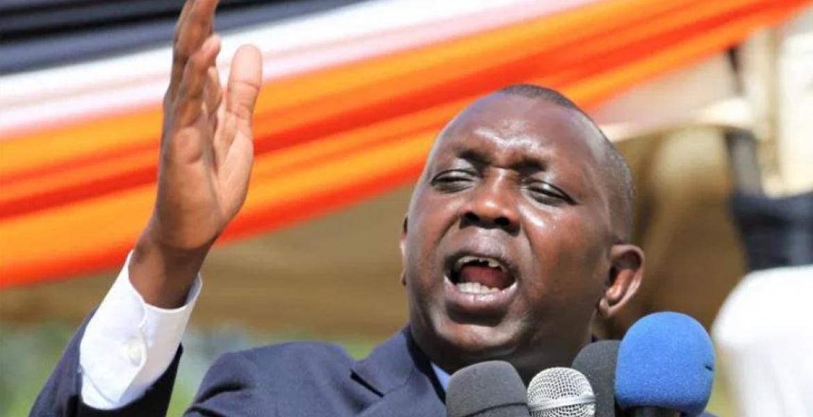 Kapseret MP Oscar Sudi Questioned over Mungiki Claims