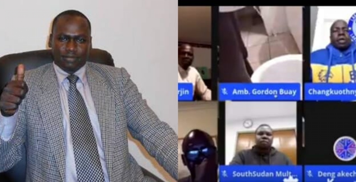 South Sudan Ambassador to the US Filmed Peeing During Zoom Meeting [VIDEO]