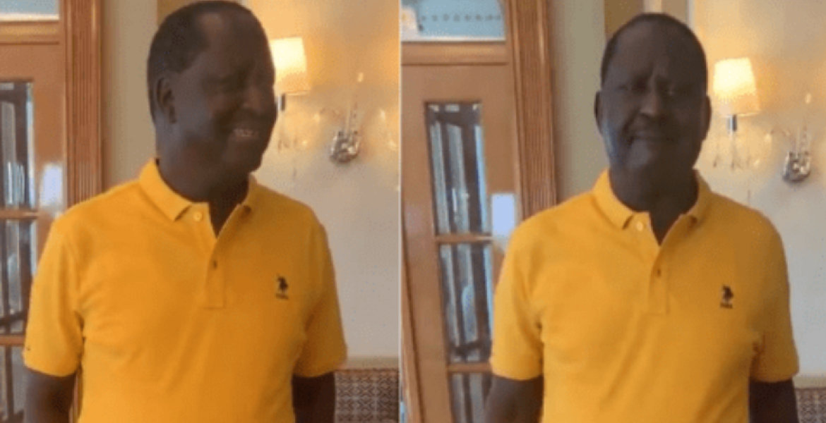 Raila Speaks on His Health After Undergoing Surgery in the UAE [VIDEO]