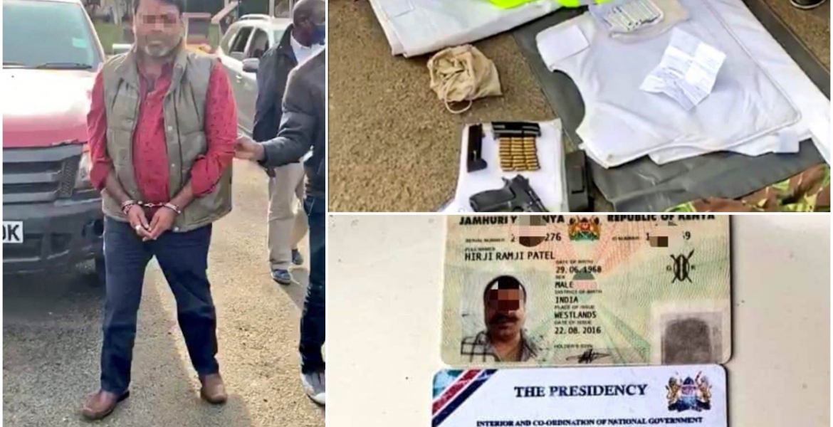 Kenya's Most Wanted Police Impostor Hirji Ramji Patel Arrested by Detectives