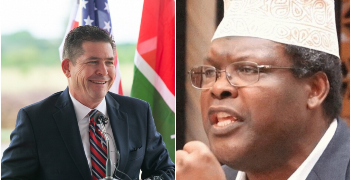 US Ambassador Kyle McCarter Engages in Twitter Tiff with Miguna Miguna