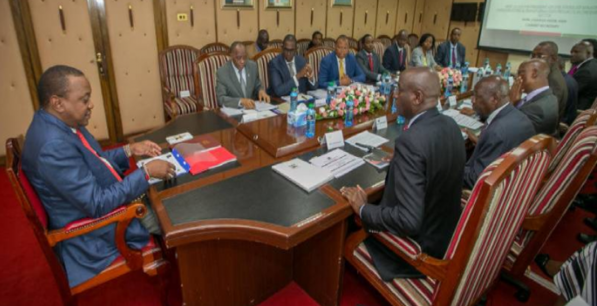 Uhuru Sends All Cabinet Members on 11-Day Leave Amid Reports of Looming Reshuffle