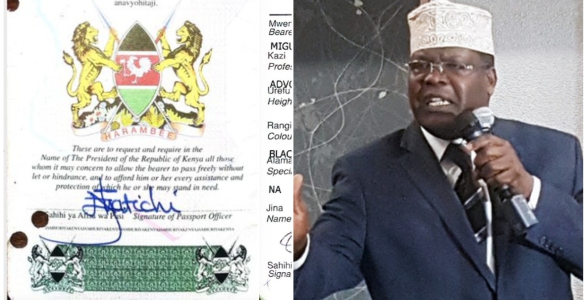 Miguna Miguna Gets Back His Kenyan Passport Confiscated by Immigration Officers in 2018