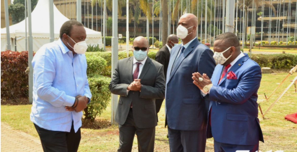 Uhuru Brokers Truce Between Governor Sonko and Nairobi Metropolitan Services Director-General Mohamed Badi