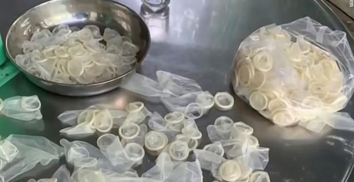 Police in Vietnam Bust Factory Recycling 320,000 Used Condoms Meant for Resale