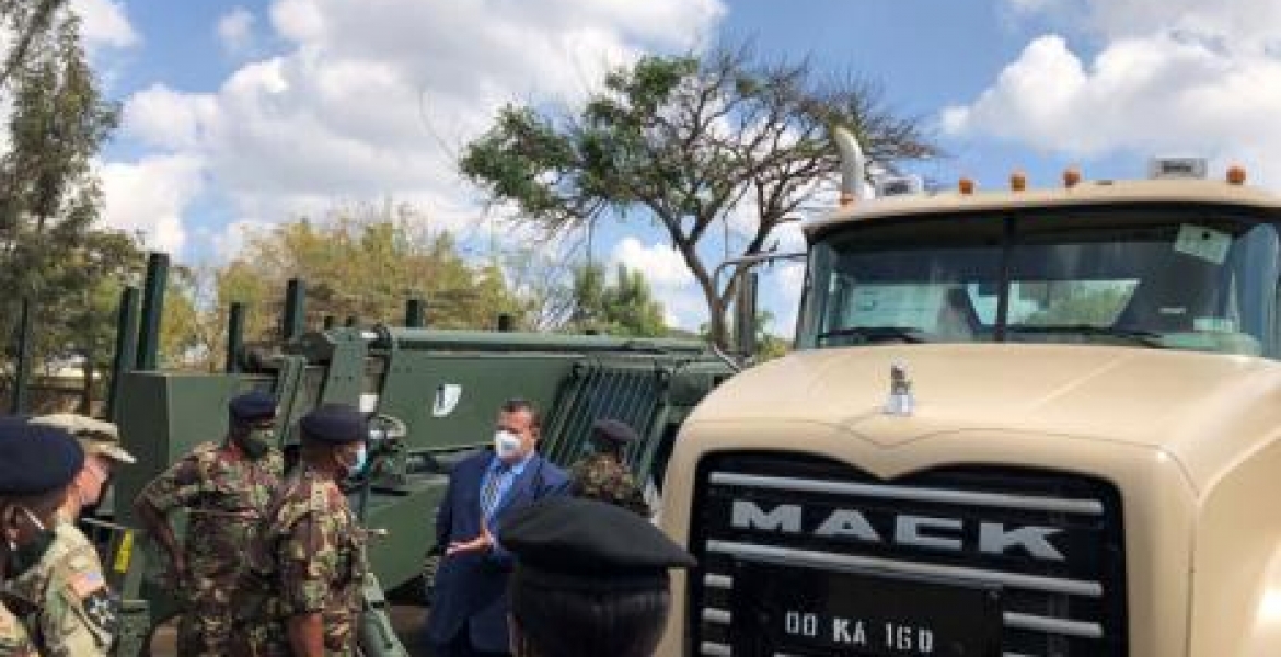 US Donates Sh440 Million Military Equipment to Kenya
