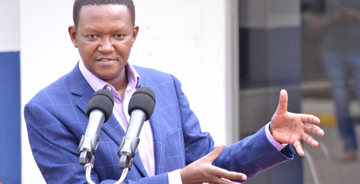 Machakos Governor Alfred Mutua Launches 2022 Presidential Bid