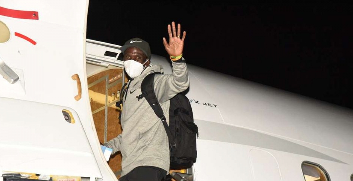 Kenya’s Eliud Kipchoge Flown to UK in World's Most Luxurious Jet Ahead of London Marathon