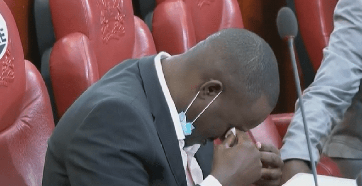 Kakamega Senator Cleophas Malala Breaks Down in Tears over Alleged Death Threats