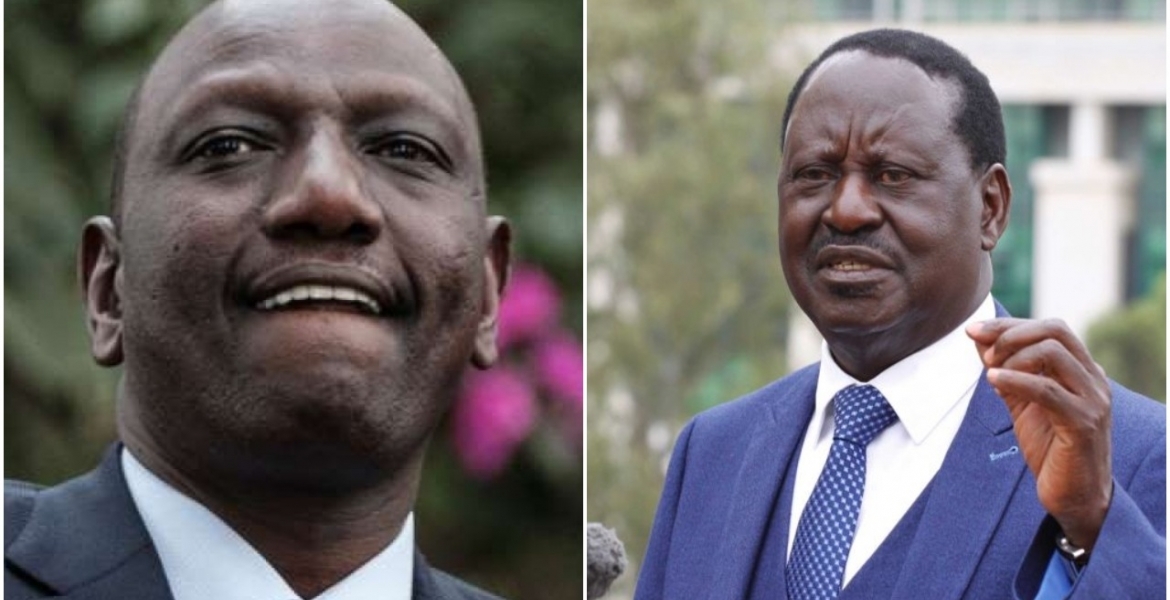 Raila Takes a Swipe at DP William Ruto over 'Hustler' Tag