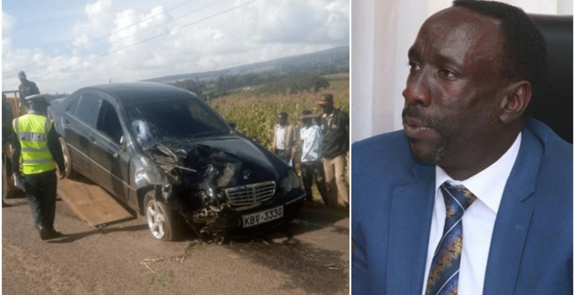 One Dead as National Assembly Deputy Speaker Moses Cheboi is Involved in a Road Crash