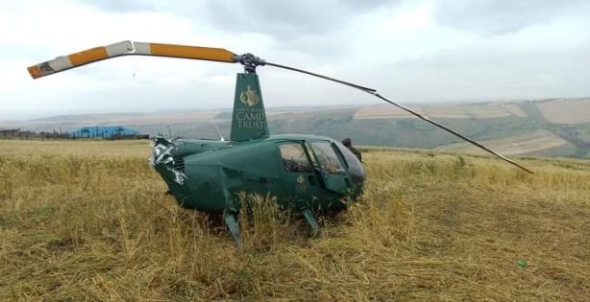 It Crashed 50 Meters from a Cliff: Narok Governor Tunai Speaks After Surviving Chopper Crash