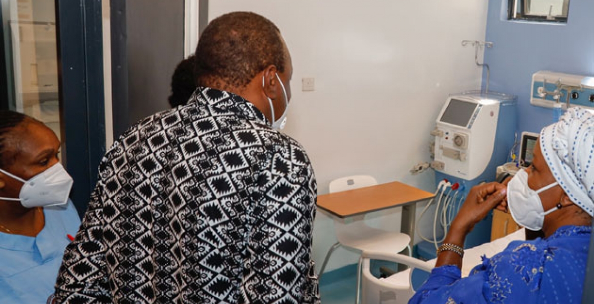 Uhuru Launches Sh846 Million UN Covid-19 Treatment Center in Nairobi