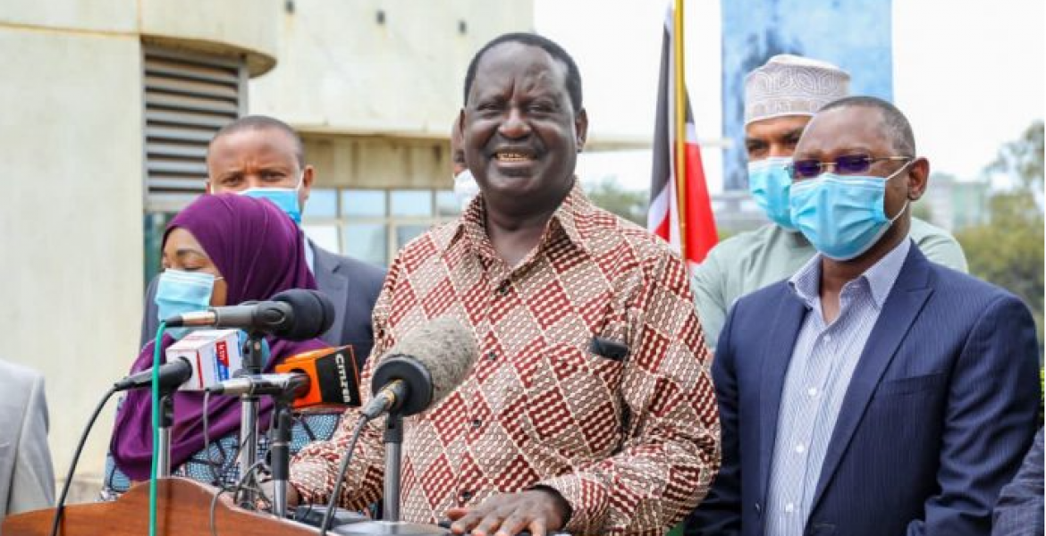 Raila Dismisses Claims That BBI will Bring Back Imperial Presidency