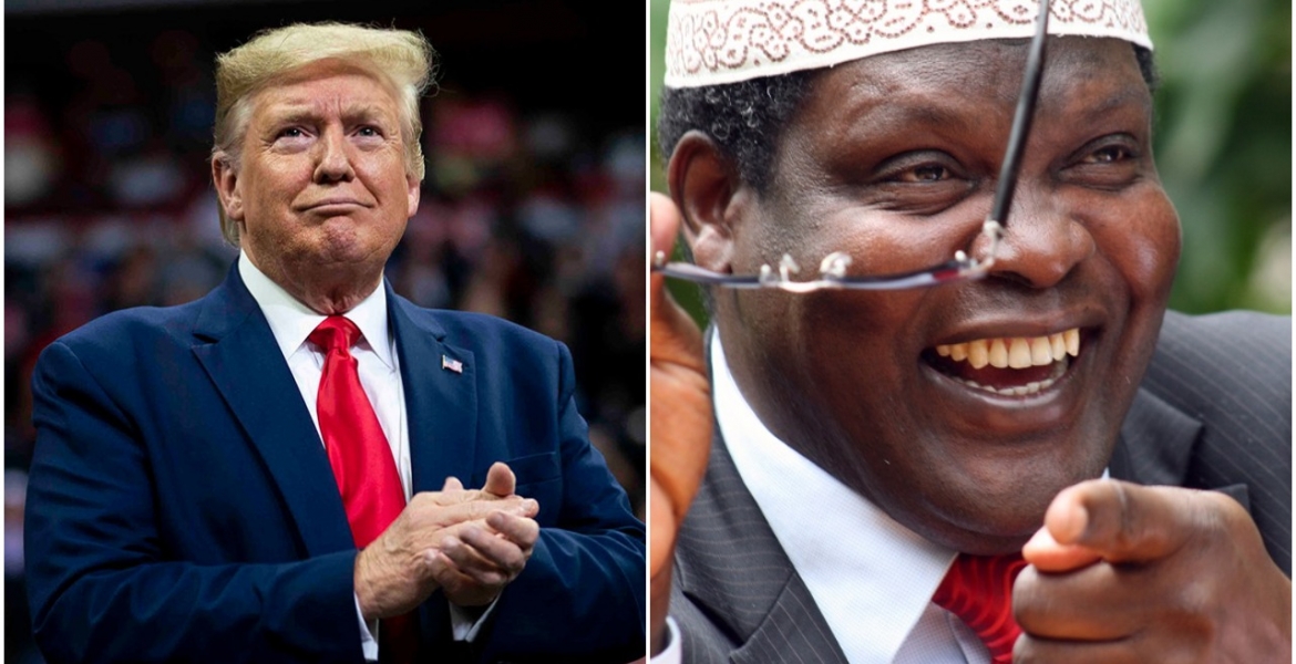 Miguna Miguna Offers to 'Swear-In' Trump as the &quot;People's President&quot;